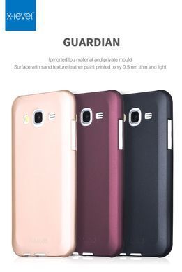 Защитный чехол X-level Guardian для Samsung J300H / J310H / J320H Galaxy J3 Черный