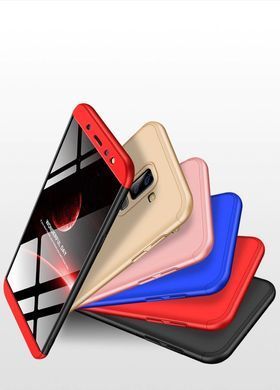 Защитный чехол GKK Full 360 для Samsung A605 Galaxy A6 Plus / Galaxy J8 Plus 2018 Черный