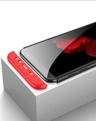 Защитный чехол GKK Full 360 для Samsung A605 Galaxy A6 Plus / Galaxy J8 Plus 2018 Черный