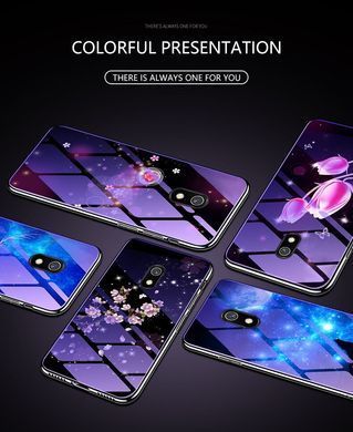 Защитный чехол Fantasy с глянцевыми торцами для Xiaomi Redmi 8A (цветение) Фиолетовый