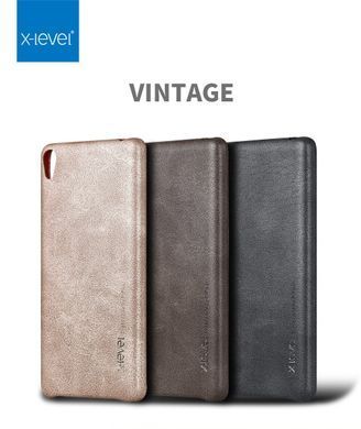 Захисний чохол X-level Vintage для Sony Xperia E5 Золотий