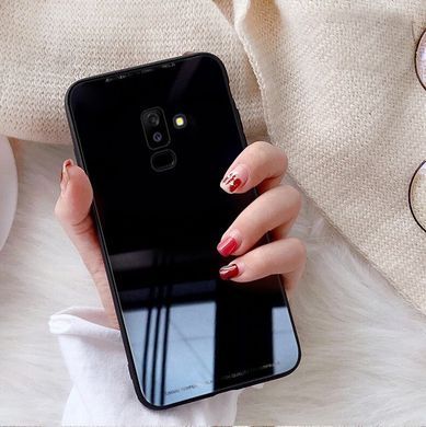 Захисний чохол Glass для Samsung A605 Galaxy A6 Plus / Galaxy J8 Plus 2018 Чорний