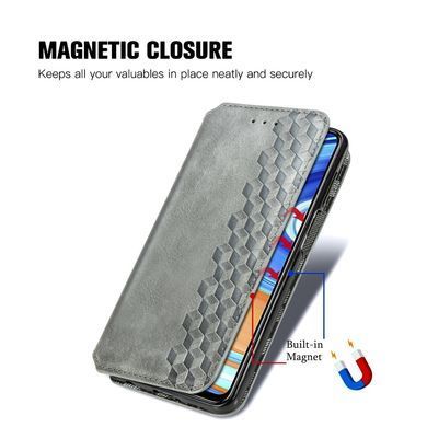 Чохол-книжка Tessero Book для ZTE Blade A51 Сірий