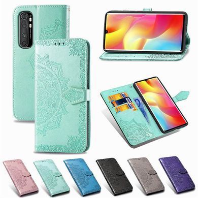 Чохол-книжка Art Book для Xiaomi Mi Note 10 Lite Бірюзовий