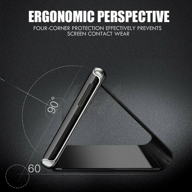 Чохол-книжка Clear View Mirror для Xiaomi Redmi K30 / Poco X2 Чорний