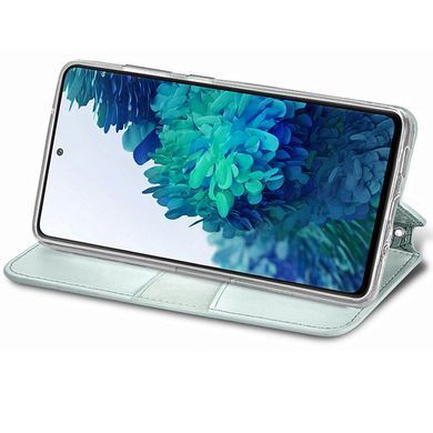 Чехол-книжка Flower Book для Samsung A515F Galaxy A51 2020 Серый