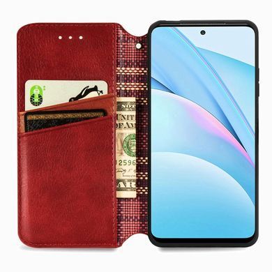 Чехол-книжка Tessero Book для Xiaomi Mi 10T Lite / Redmi Note 9 Pro 5G Красный