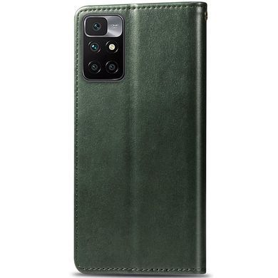 Чехол-книжка Polera Book для Xiaomi Redmi 10 Зеленый