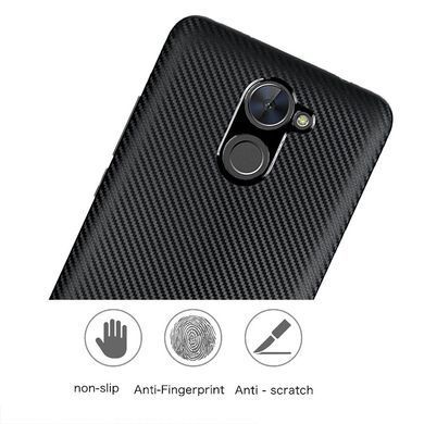 Захисний чохол Carbon TPU для Huawei Y7 / Y7 Plus Чорний