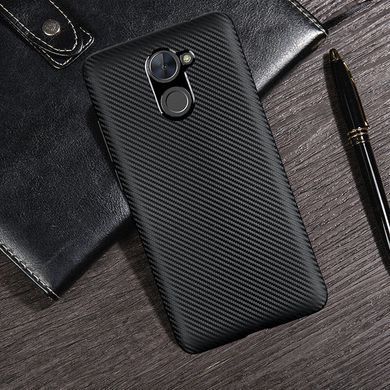 Захисний чохол Carbon TPU для Huawei Y7 / Y7 Plus Чорний