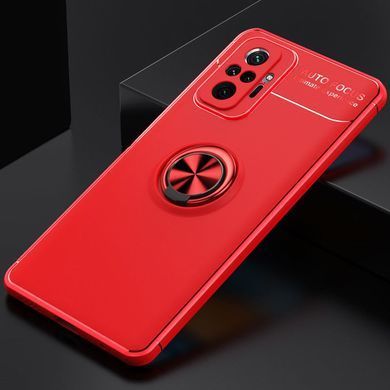 Защитный чехол Color Ring для Xiaomi Redmi Note 10 Pro / 10 Pro Max Красный