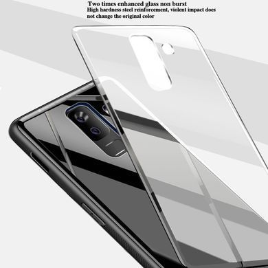 Захисний чохол Glass для Samsung A605 Galaxy A6 Plus / Galaxy J8 Plus 2018 Чорний