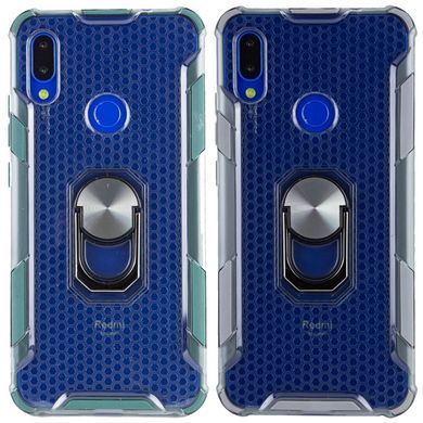 Захисний чохол Halkon Ring для Xiaomi Redmi Note 7 Pro Чорний