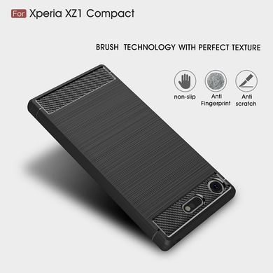 Защитный чехол iPaky Slim TPU для Sony Xperia XZ1 Compact Черный
