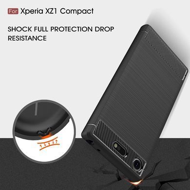 Защитный чехол iPaky Slim TPU для Sony Xperia XZ1 Compact Черный