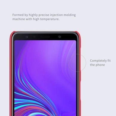 Защитный чехол Nillkin Frosted Shield для Samsung A750 Galaxy A7 2018 Красный