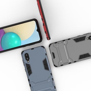 Защитный чехол Strong Guard для Samsung A022F Galaxy A02 Серый