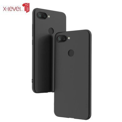 Защитный чехол X-level Guardian для Xiaomi Mi8 lite Черный