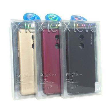 Защитный чехол X-level Knight для Xiaomi Redmi 5 Черный