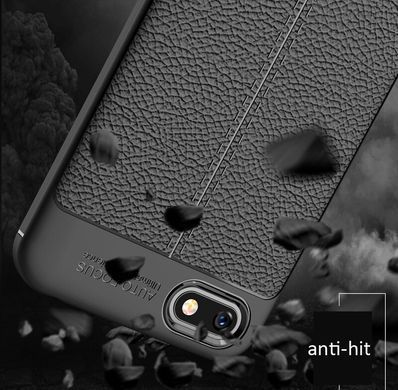 Защитный чехол Leather для Huawei Y5 Prime 2018 / Huawei Honor 7A Синий