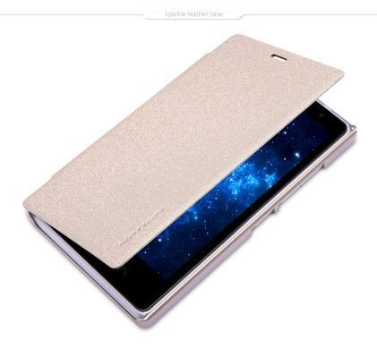 Чохол-книжка Nillkin Sparkle для Nokia X2 Золотий