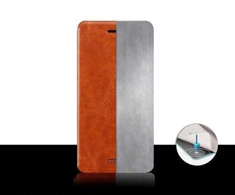 Чохол-книжка MOFI для Meizu 15 Plus Коричневий