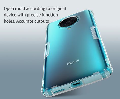 TPU чохол Nillkin Nature для Xiaomi Redmi K30 Pro / Poco F2 Pro Прозорий