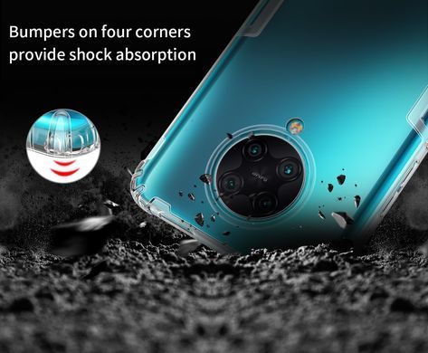 TPU чохол Nillkin Nature для Xiaomi Redmi K30 Pro / Poco F2 Pro Прозорий