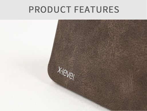 Защитный чехол X-level Vintage для Xiaomi Redmi Note 4 Коричневый