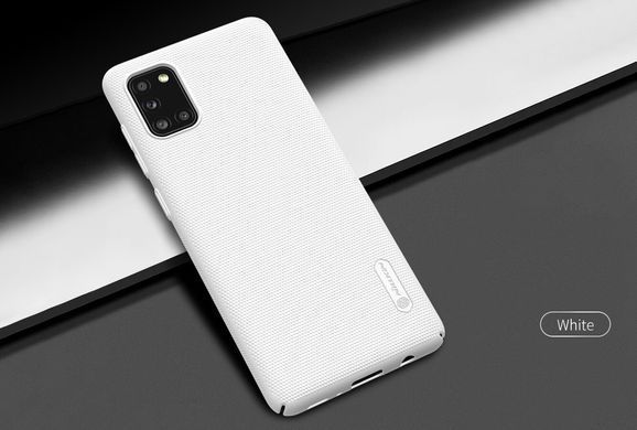 Захисний чохол Nillkin Frosted Shield для Samsung A315F Galaxy A31 Білий