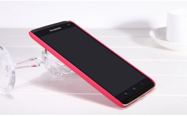 Защитный чехол Nillkin Frosted Shield для Lenovo S930 Красный