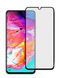 Захисне скло Matte для Samsung Galaxy A70S Чорний