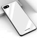 Захисний чохол Glass для Xiaomi Redmi 6A Білий