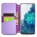 Чохол-книжка Flower Book для Samsung Galaxy S20 FE / S20 FE 5G Фіолетовий