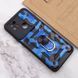 Защитный чехол Camo Ring Lock для Xiaomi Redmi 9C / Redmi 10A Синий