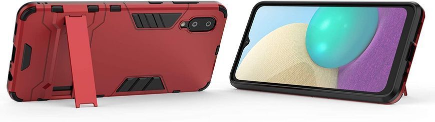 Защитный чехол Strong Guard для Samsung A022F Galaxy A02 Красный