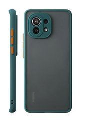 Защитный чехол Сolor Buttons для Xiaomi Mi 11 Lite / Mi 11 Lite 5G / 11 Lite 5G NE Зеленый