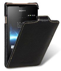Чехол-флип Melkco Jacka для Sony Xperia E Dual (C1505 / C1605) Черный