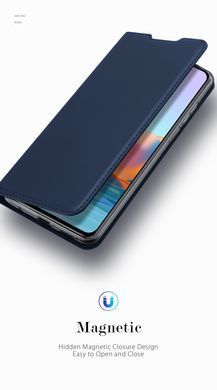 Чехол-книжка Dux Ducis для Xiaomi Redmi Note 10 Pro / 10 Pro Max Синий