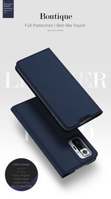 Чехол-книжка Dux Ducis для Xiaomi Redmi Note 10 Pro / 10 Pro Max Синий