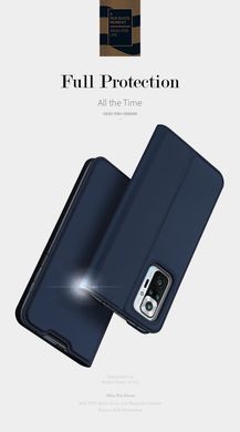 Чехол-книжка Dux Ducis для Xiaomi Redmi Note 10 Pro / 10 Pro Max Синий