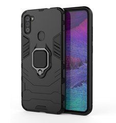 Захисний чохол Strong Guard Ring для Samsung A115F Galaxy A11 / Galaxy M11 Чорний