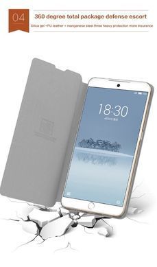 Чохол-книжка MOFI для Meizu 15 Plus Чорний
