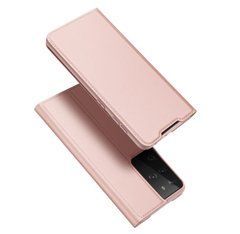 Чехол-книжка Dux Ducis для Samsung Galaxy S21 Ultra Розовый