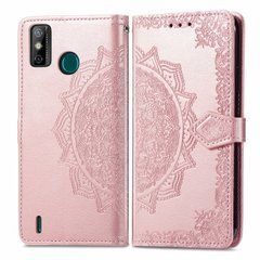Чехол-книжка Art Book для Tecno Spark 6 Go Розовый