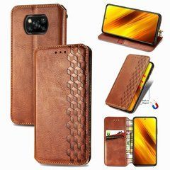 Чохол-книжка Tessero Book для Xiaomi Poco X3 / X3 NFC / X3 Pro Коричневий