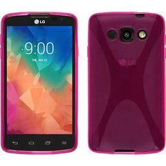 Чехол TPU X-line для LG L60 Dual X135 Розовый