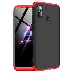 Захисний чохол GKK Full 360 для Xiaomi Mi8 Чорний / Червоний
