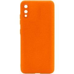 Защитный чехол Liquid Case Full Camera для Samsung A022F Galaxy A02 Оранжевый