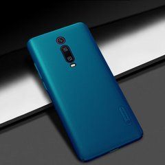 Защитный чехол Nillkin Frosted Shield для Xiaomi Redmi K20 / K20 Pro / Mi 9T / Mi 9T Pro (Синий/ Peacock blue)